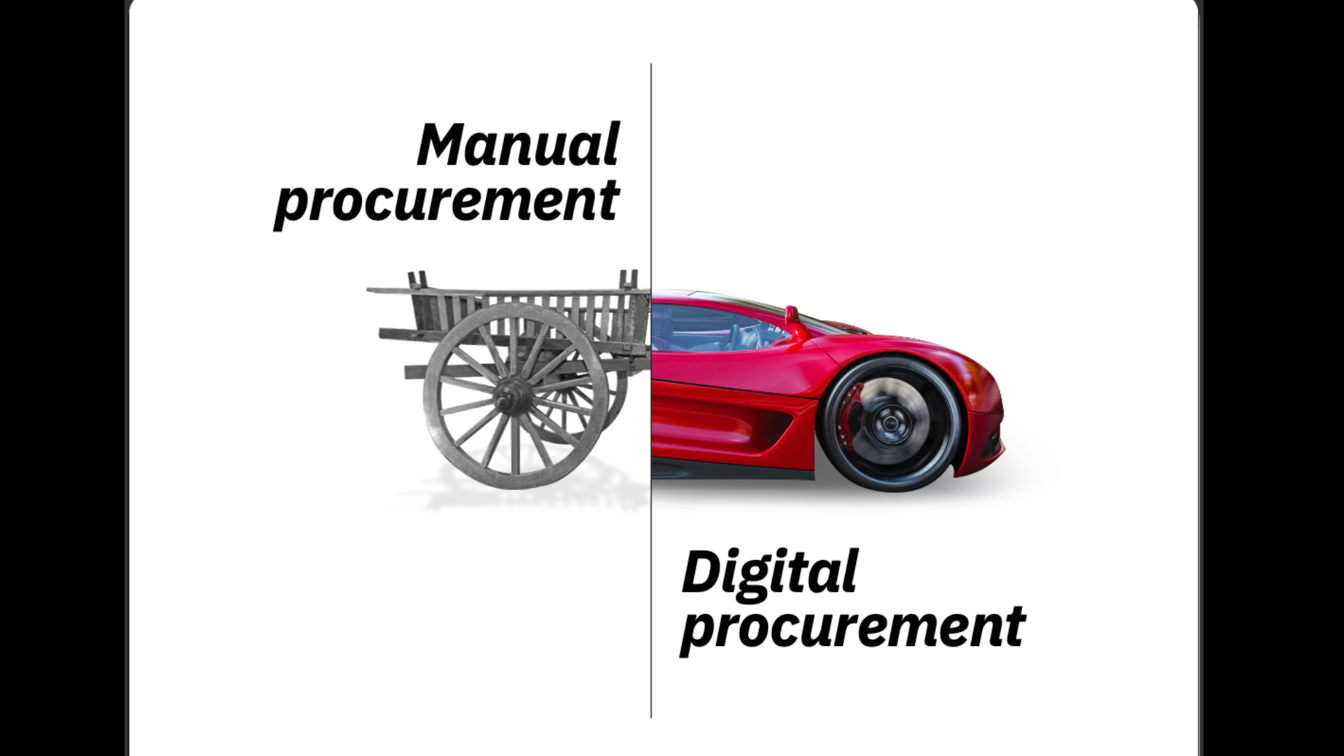 A print campaign that made manual procurement impossible to defend